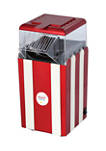 Classic Striped 8-Cup Hot Air Popcorn Maker