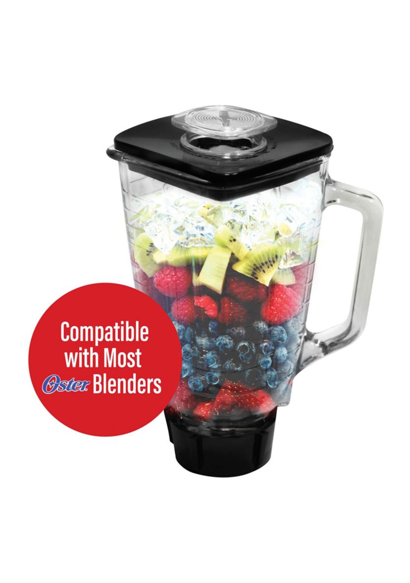 Blender Glass Jar Replacement 6-Piece Set for Oster Blender (For Oster P-OST723, 60 Ounces)