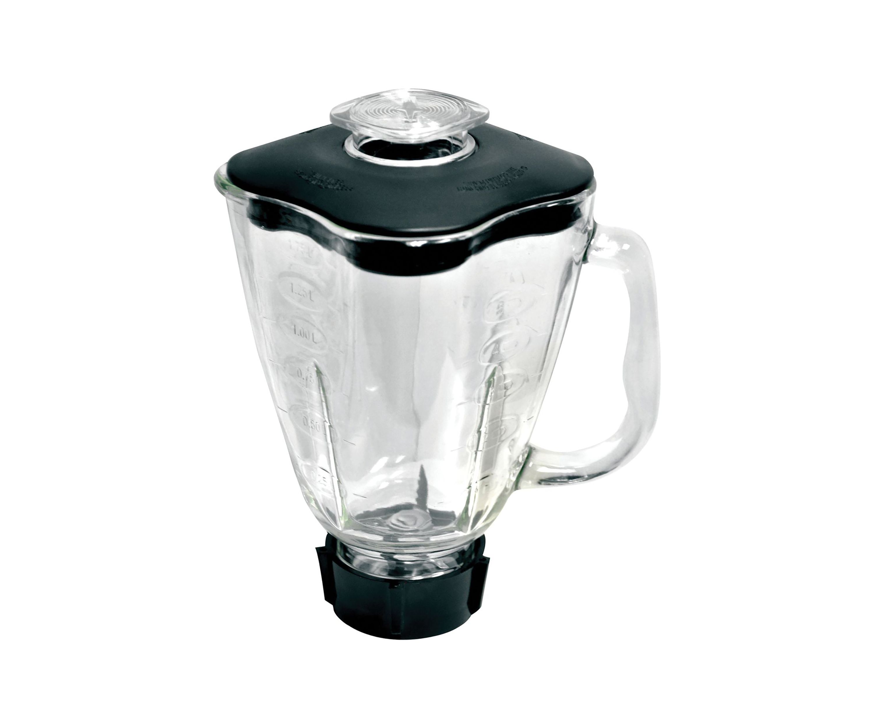 Blender Glass Jar Replacement 6-Piece Set for Oster Blender (For Oster P-OST722, 42 Ounces)