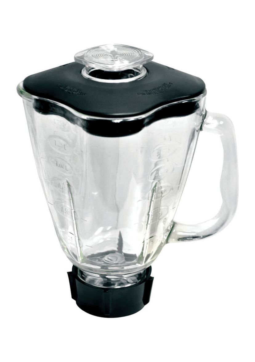 Blender Glass Jar Replacement 6-Piece Set for Oster Blender (For Oster P-OST722, 42 Ounces)