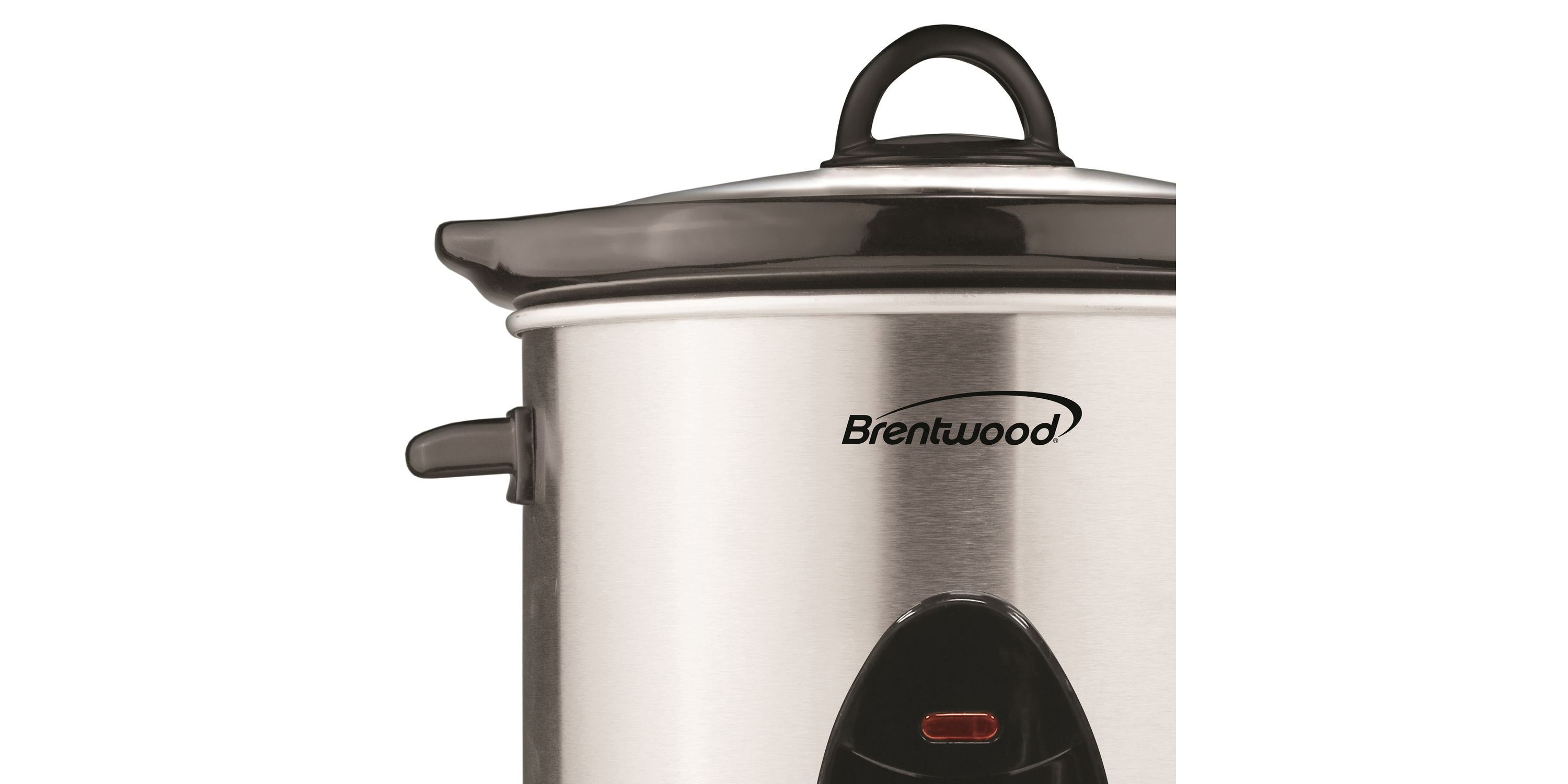 3-Qt. 170-Watt Stainless Steel Slow Cooker (Metallic)