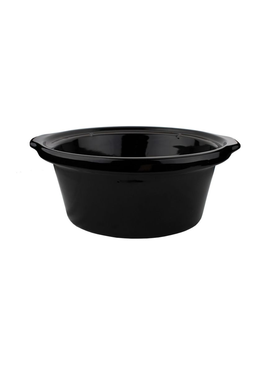 3.5-Quart Diamond-Pattern Slow Cooker (Blue)