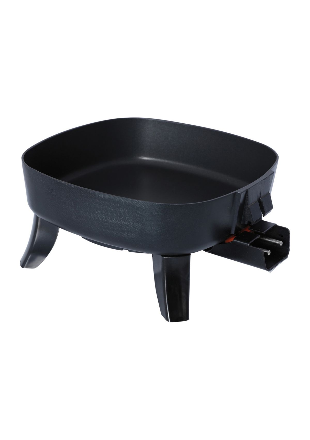  Nonstick Electric Skillet with Glass Lid (600W; 6") 