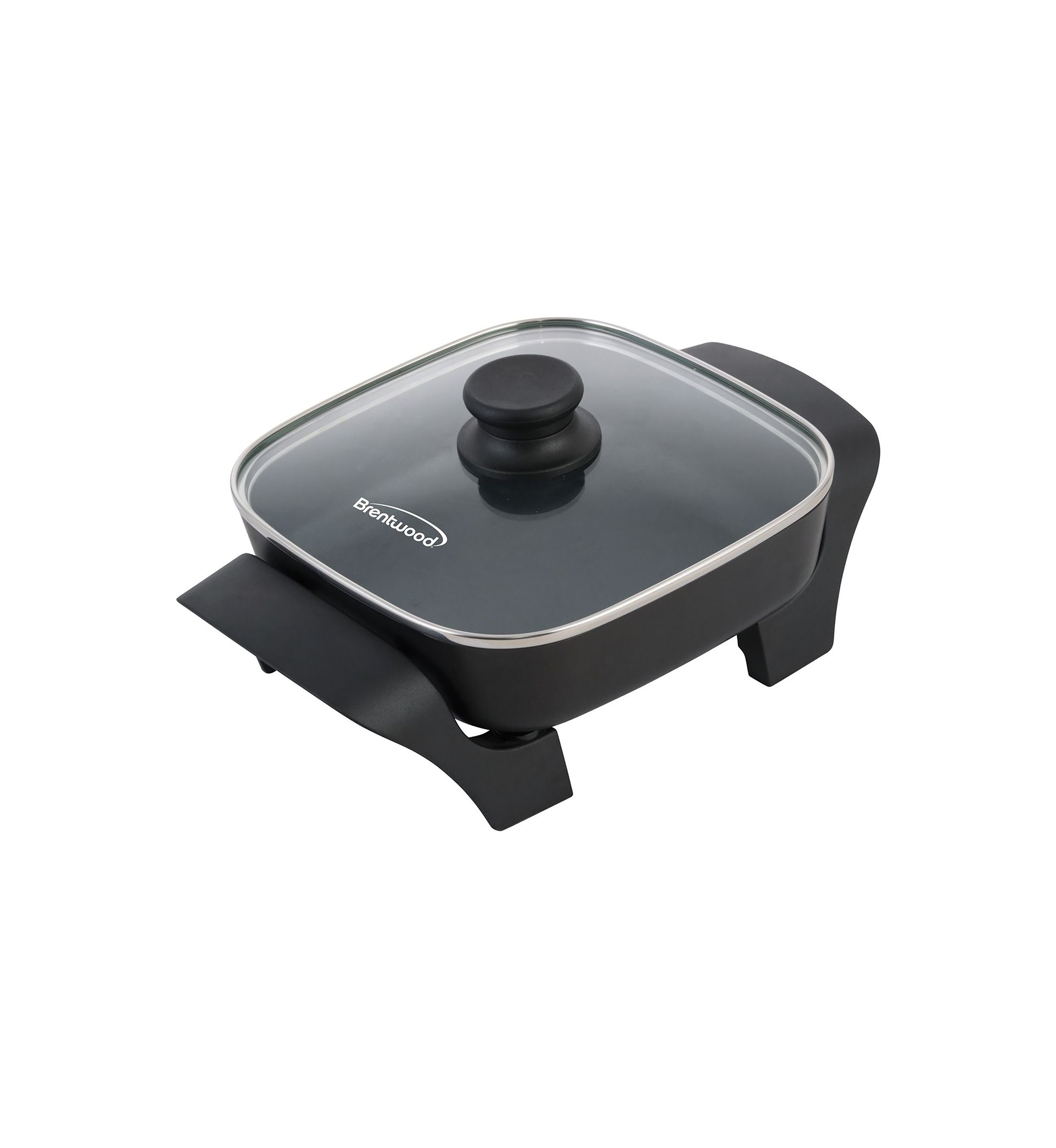 8-Inch Nonstick Electric Skillet with Glass Lid