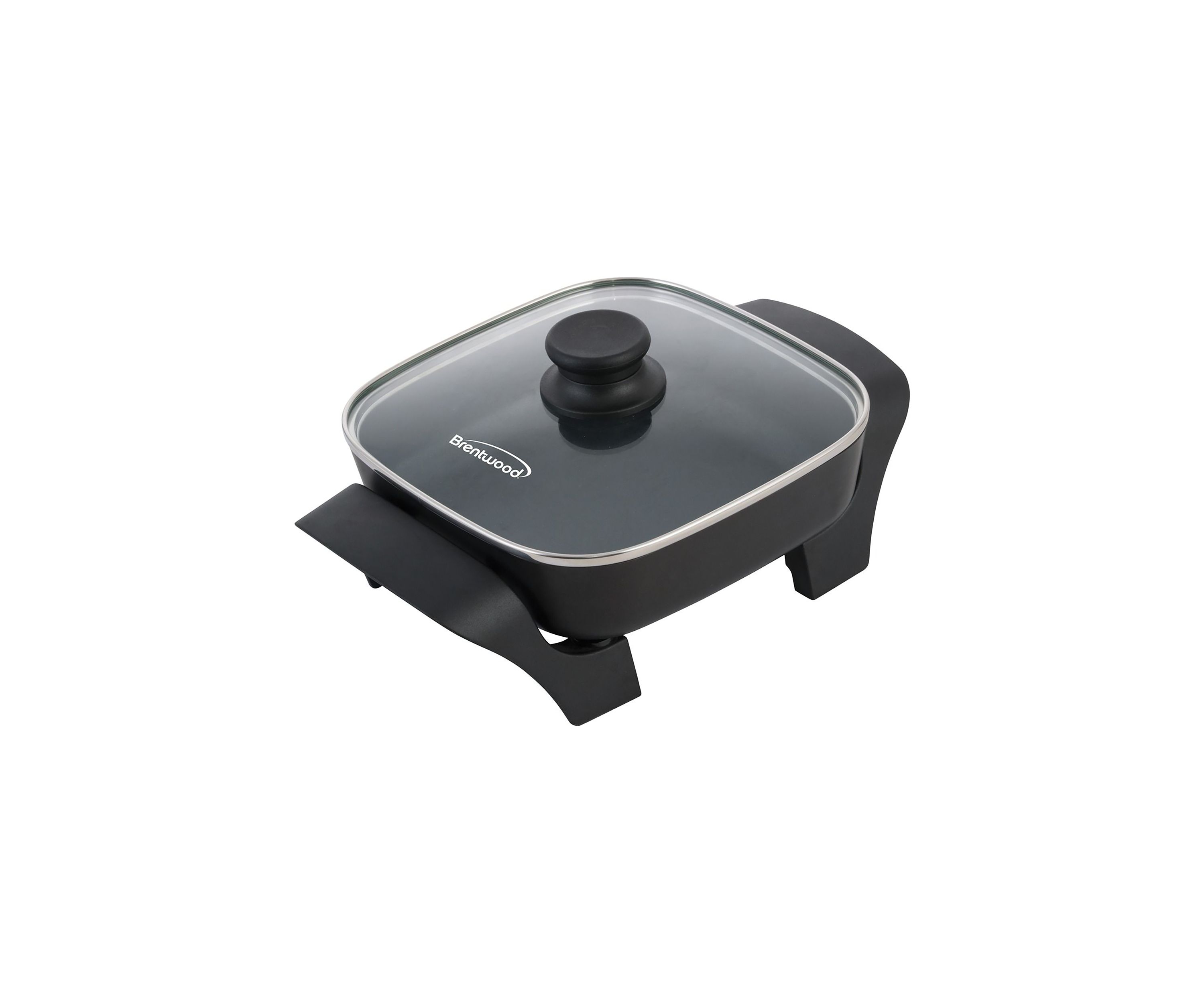 8-Inch Nonstick Electric Skillet with Glass Lid