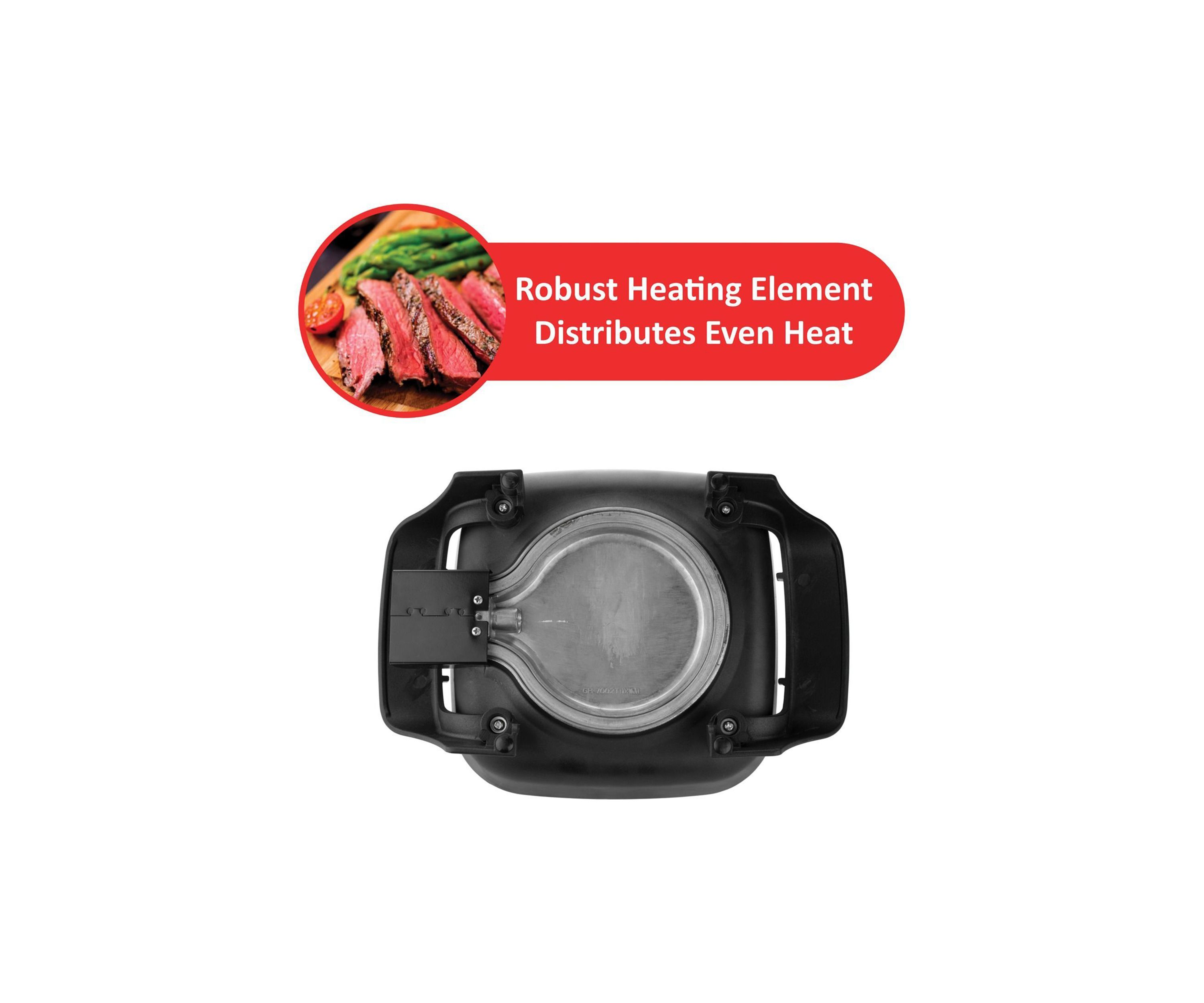 8-Inch Nonstick Electric Skillet with Glass Lid