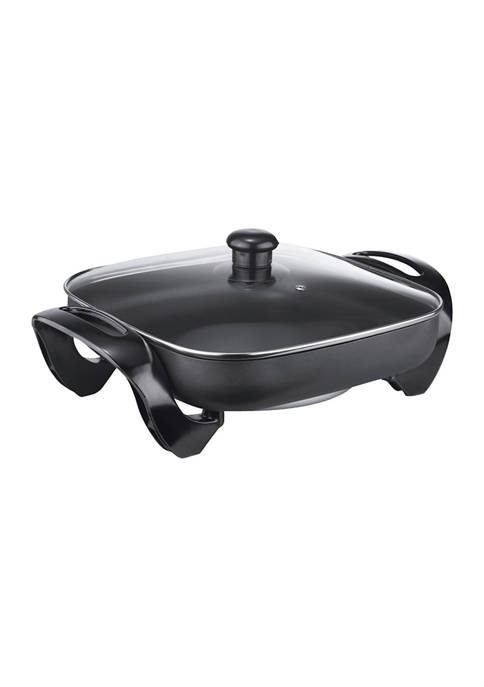Brentwood Appliances Nonstick Electric Skillet with Glass Lid