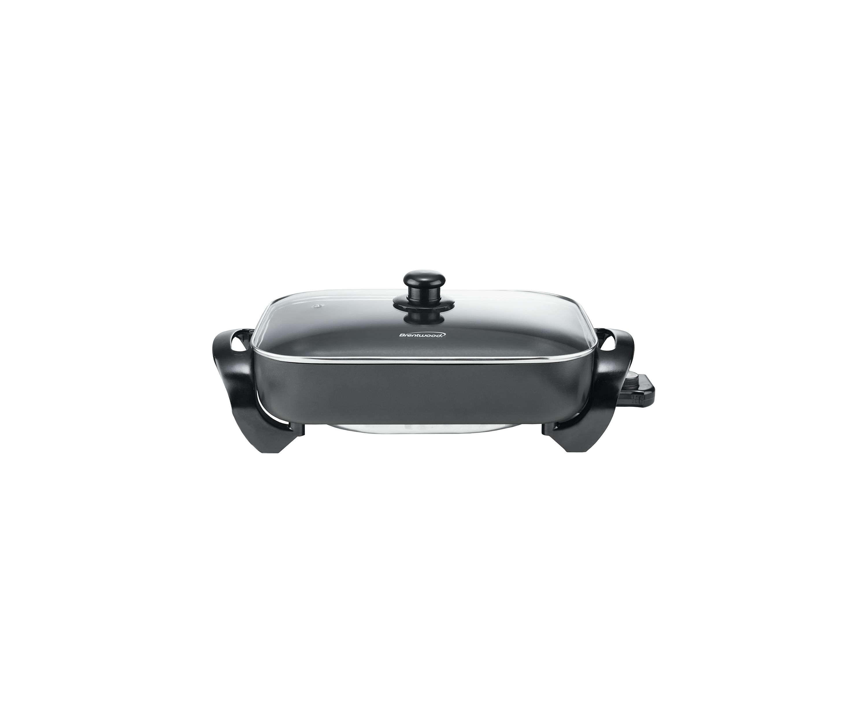  Non-Stick Electric Skillet with Glass Lid