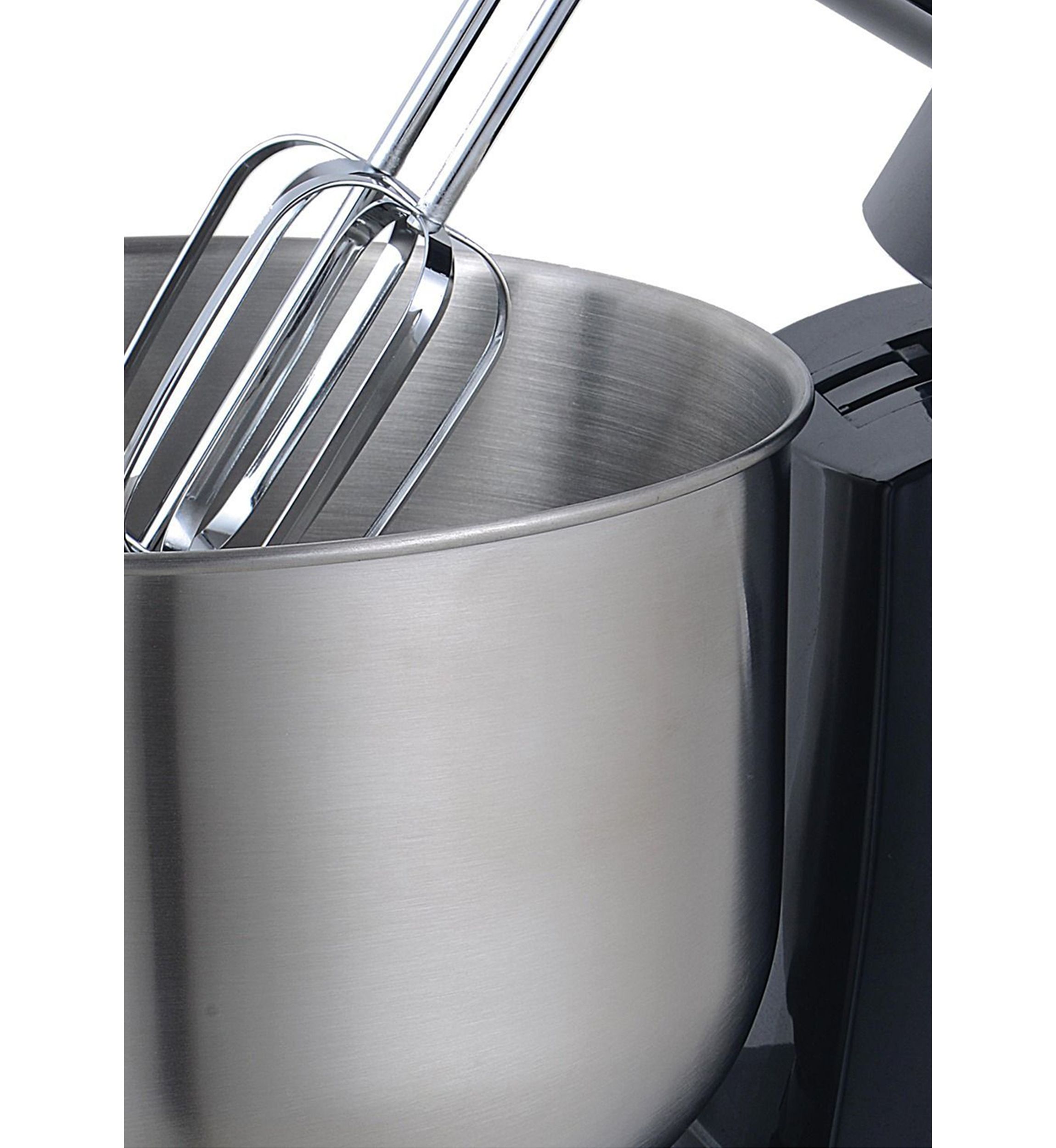 5-Speed Stand Mixer with 3-Quart Stainless Steel Mixing Bowl (Black)