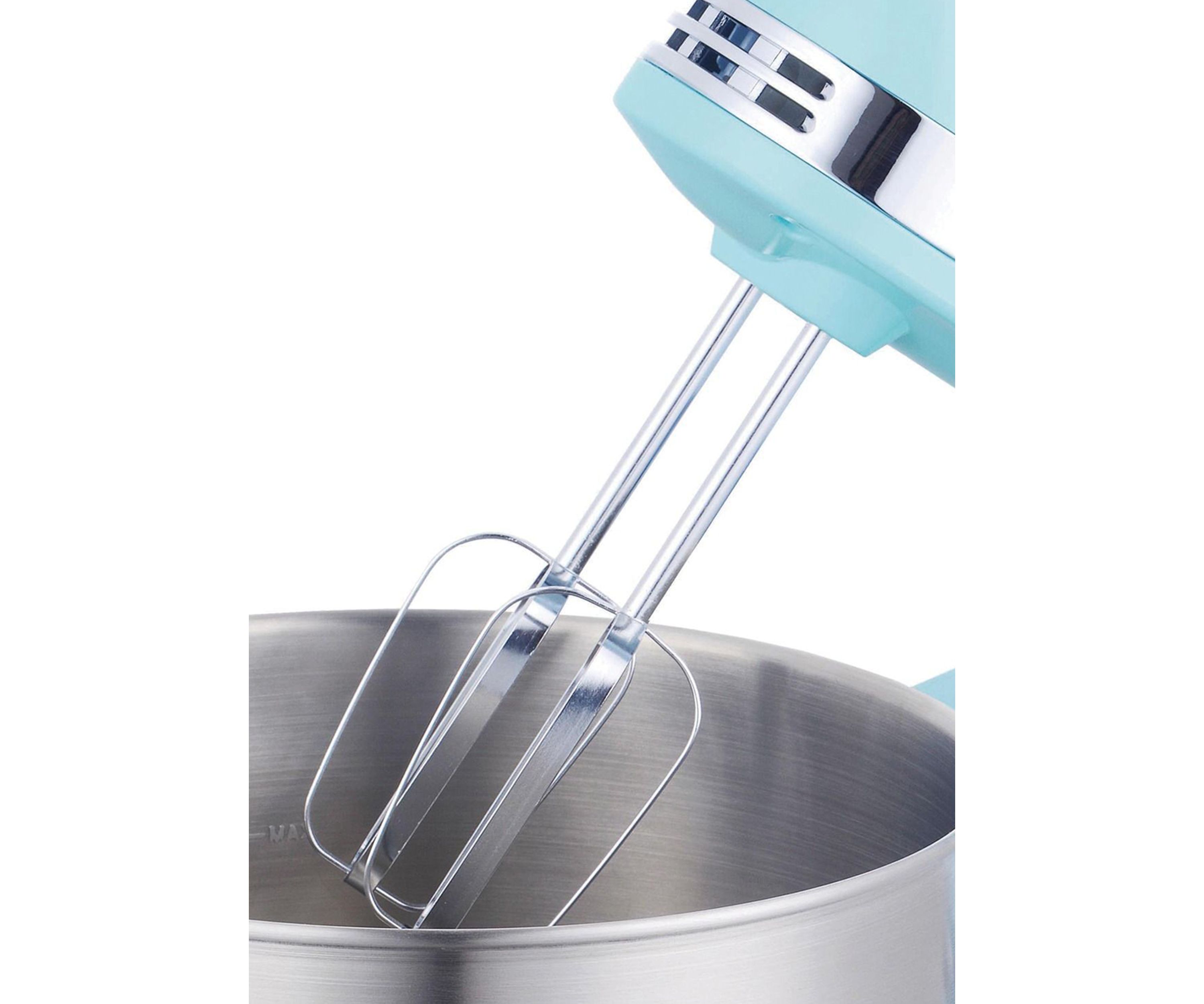 5-Speed Stand Mixer with 3-Quart Stainless Steel Mixing Bowl (Blue)