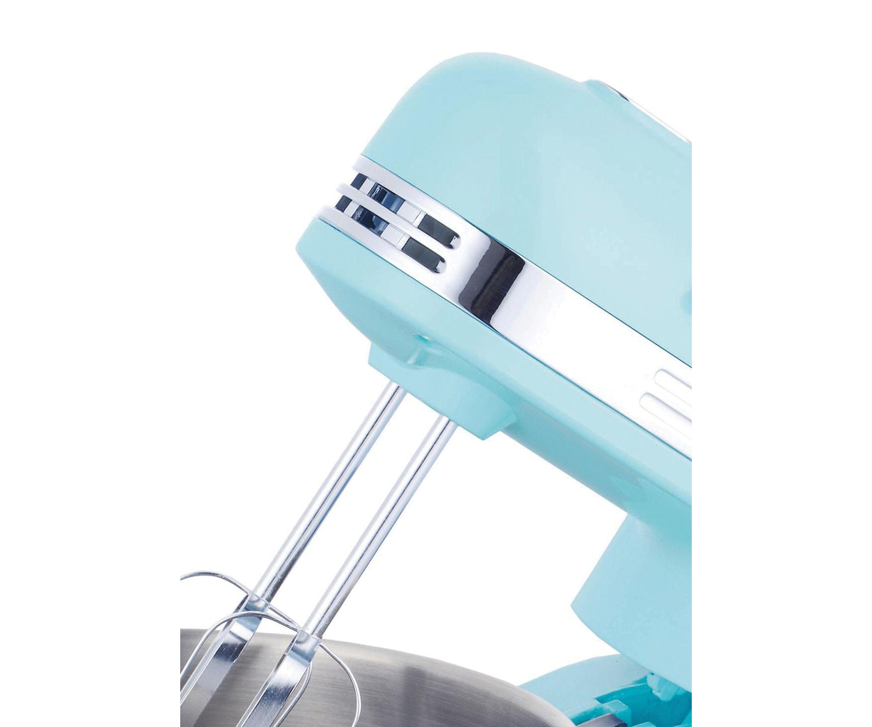 5-Speed Stand Mixer with 3-Quart Stainless Steel Mixing Bowl (Blue)