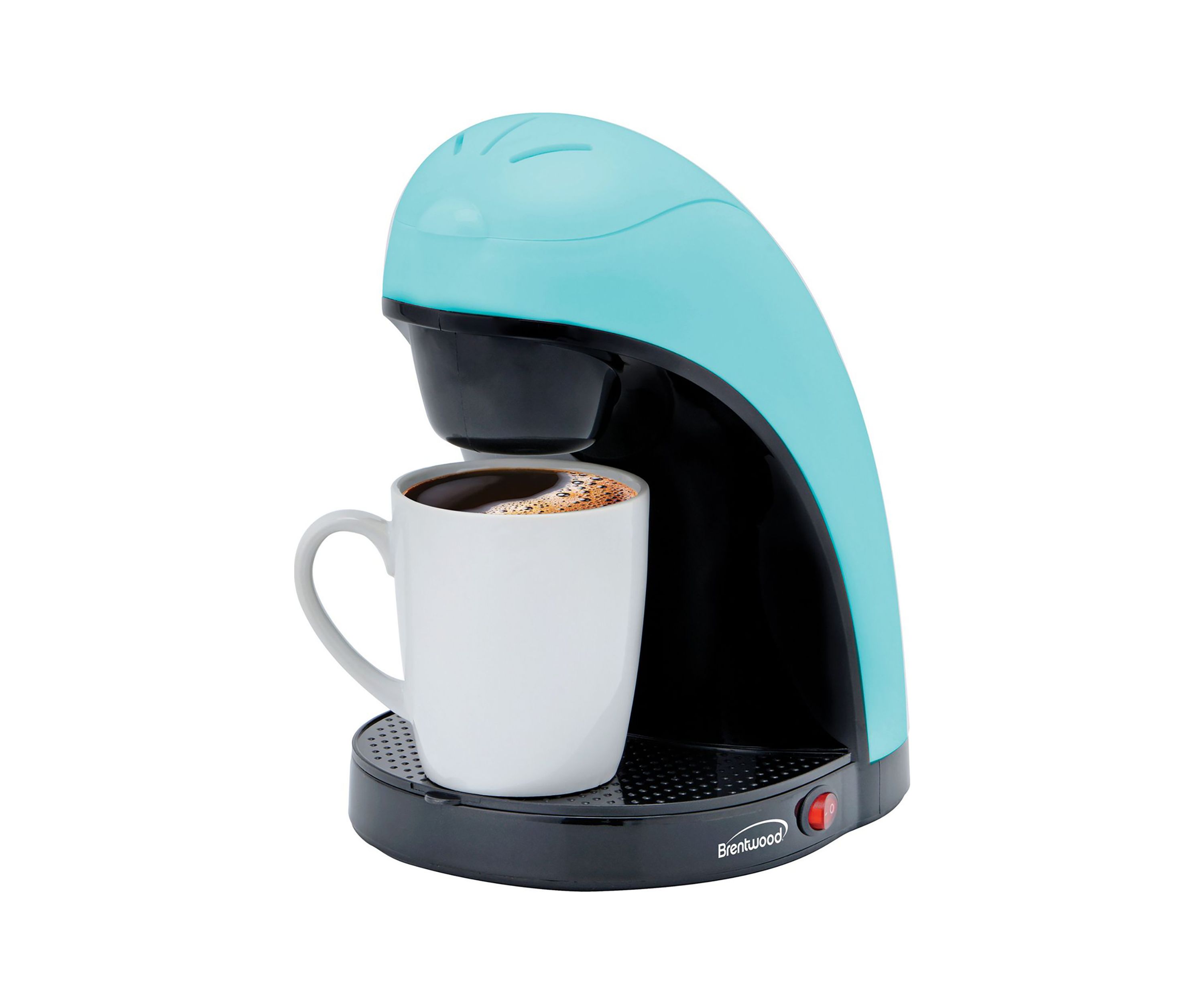 Single-Serve Coffee Maker with Mug (Blue)
