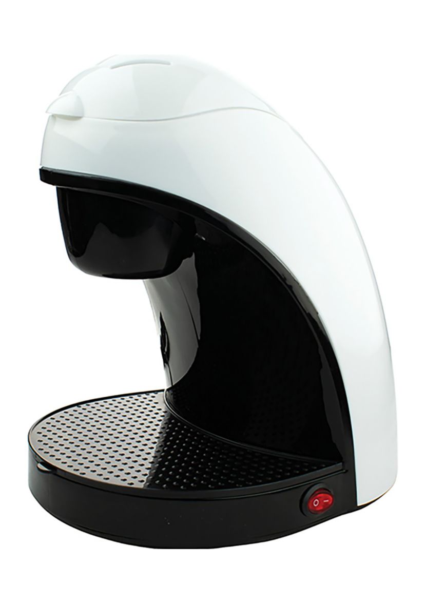 Single-Serve Coffee Maker with Mug (White)