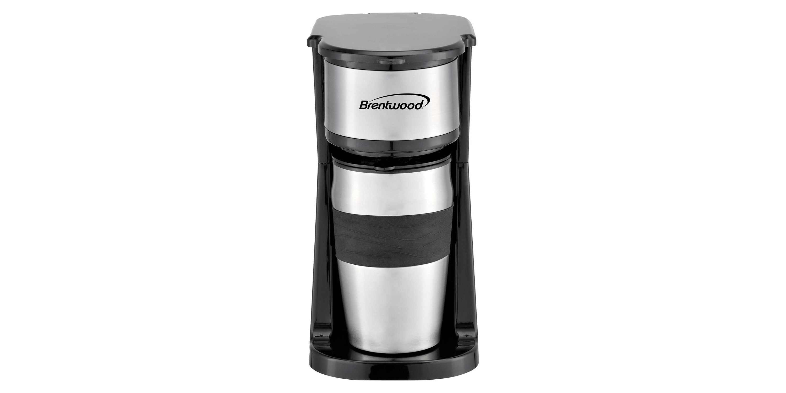 700-Watt Portable Single-Serve Coffee Maker with 14-Oz. Travel Mug
