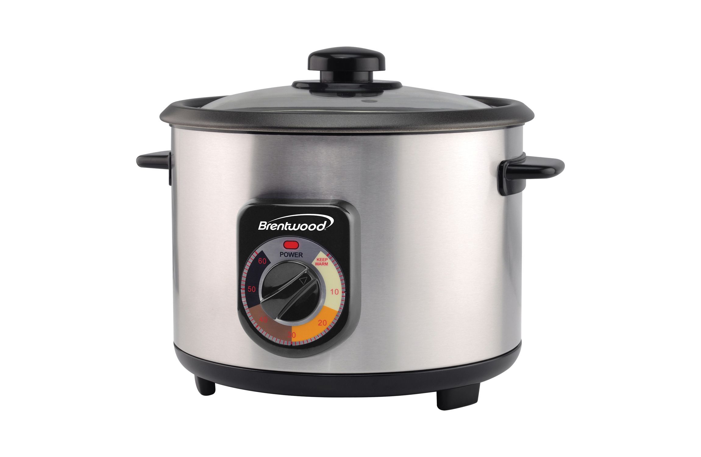 Stainless Steel Crunchy Persian Rice Cooker (16 Cups Cooked, 500 Watts)
