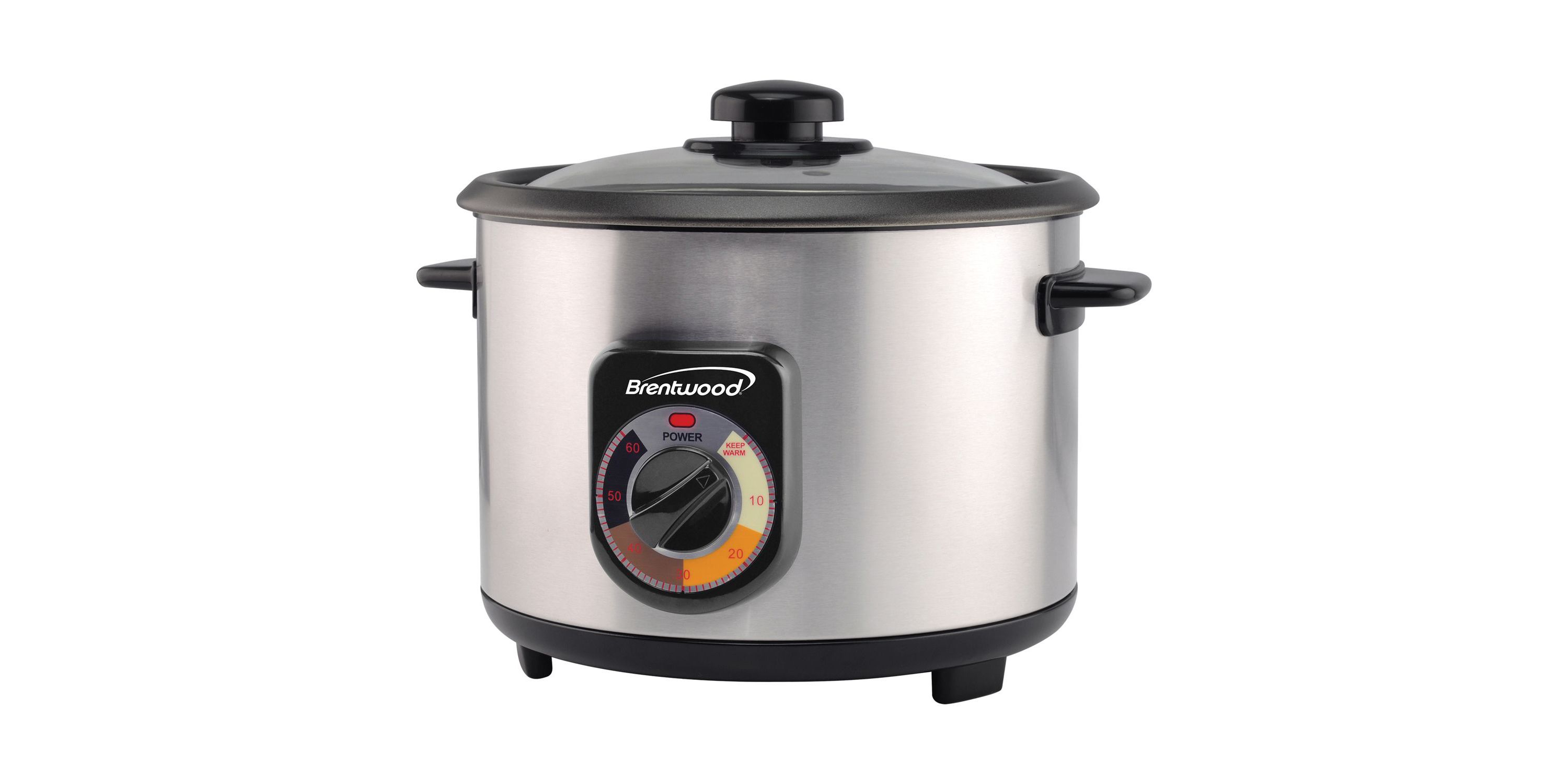 Stainless Steel Crunchy Persian Rice Cooker (16 Cups Cooked, 500 Watts)