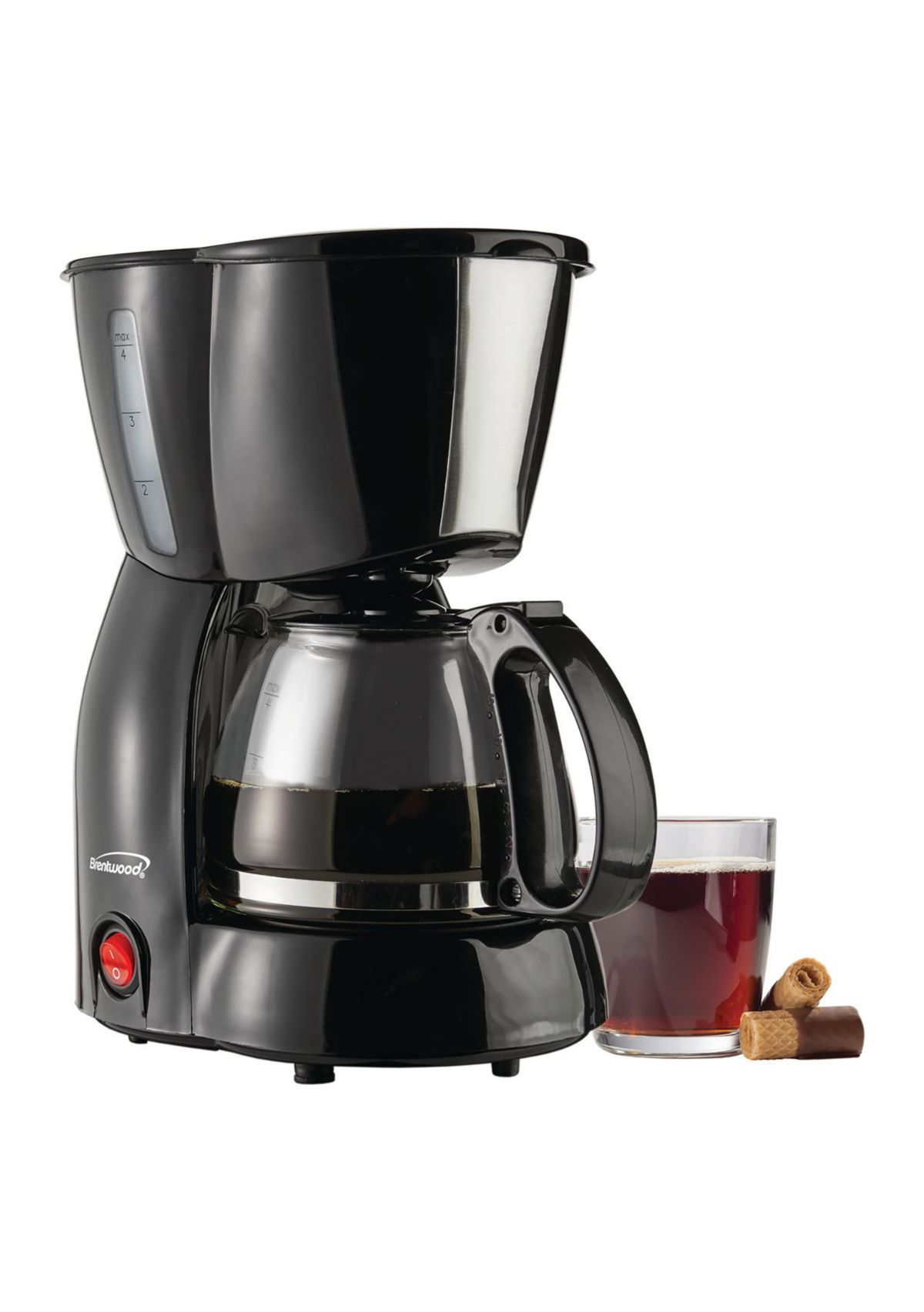 4-Cup Coffee Maker (Black)