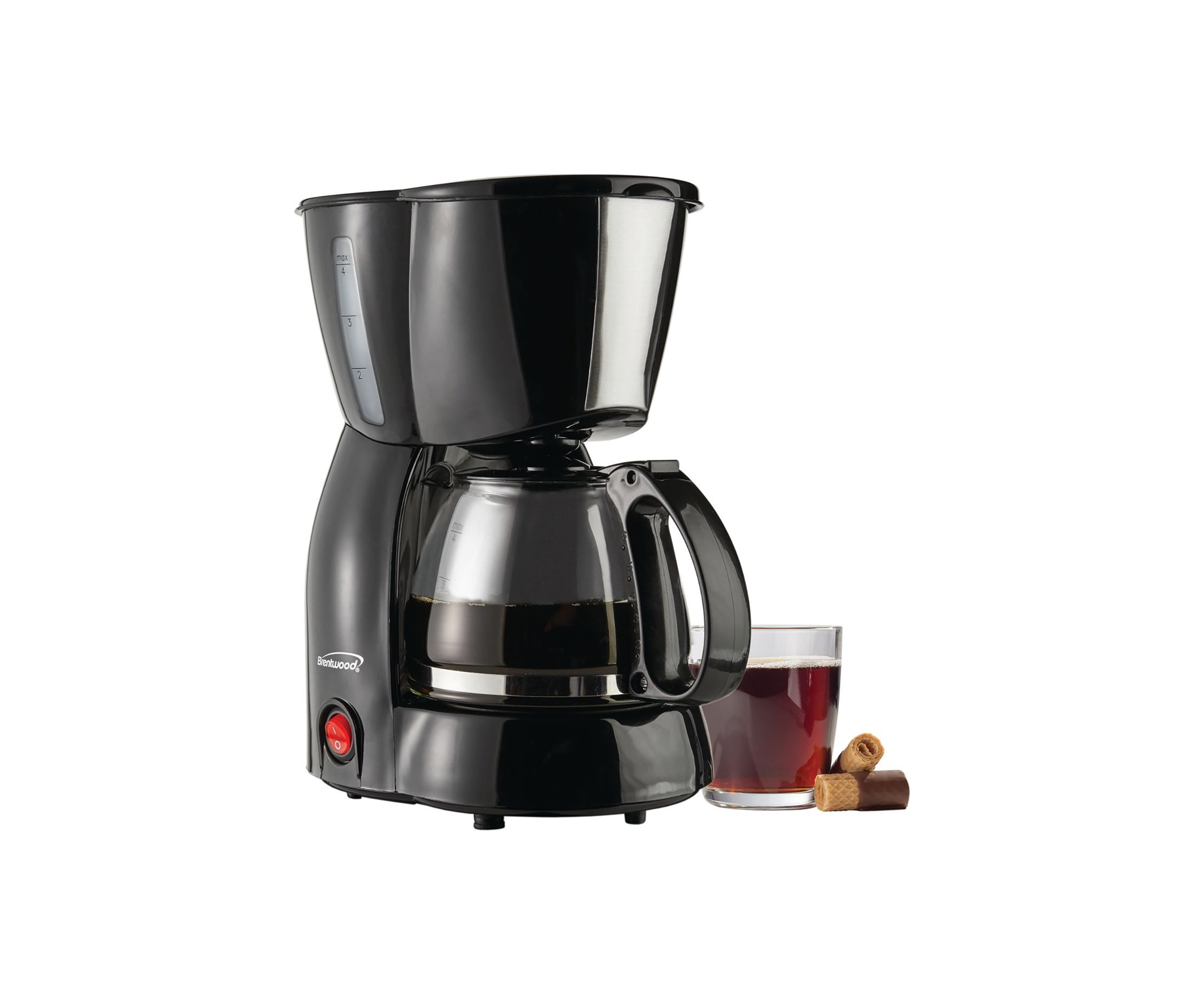 4-Cup Coffee Maker (Black)