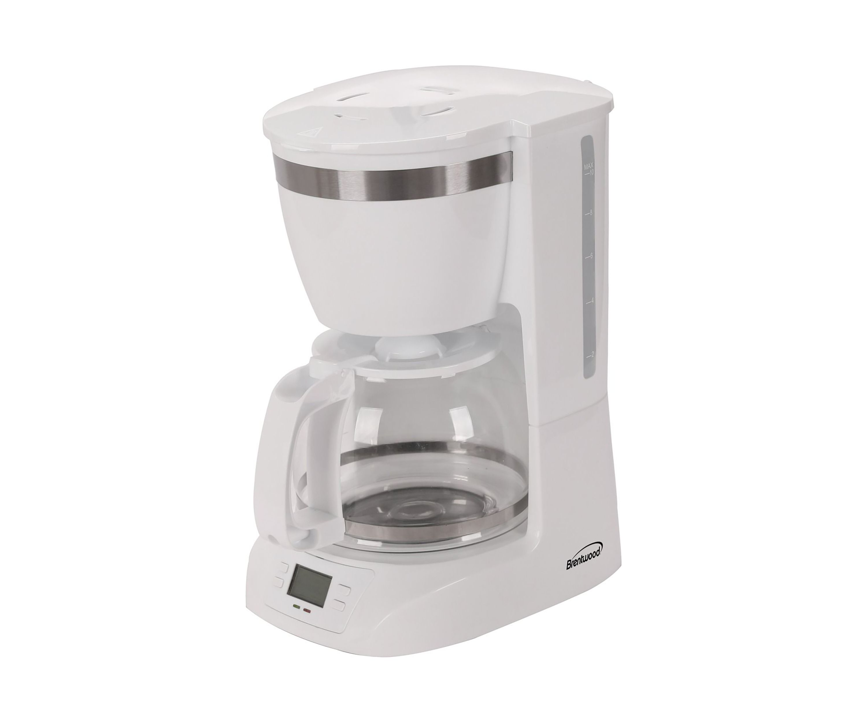 10-Cup Digital Coffee Maker (White)