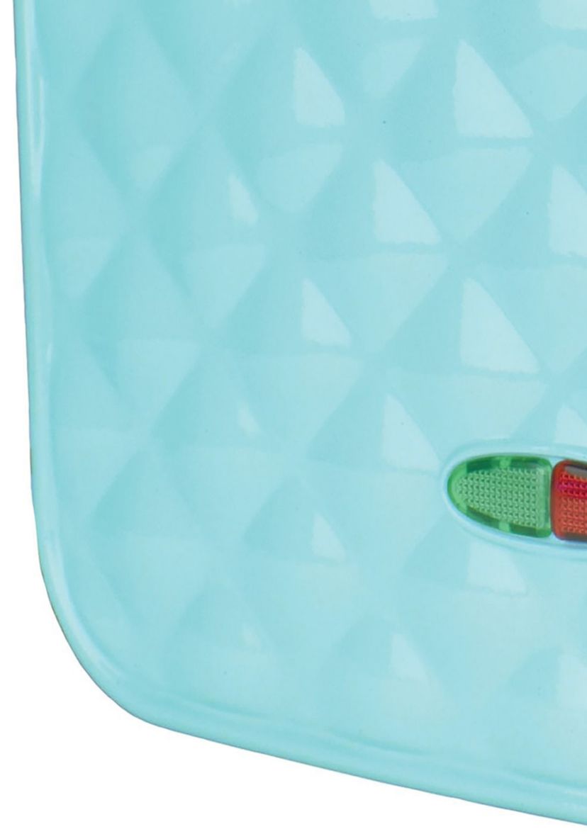 Couture Purse Nonstick Dual Waffle Maker (Blue)