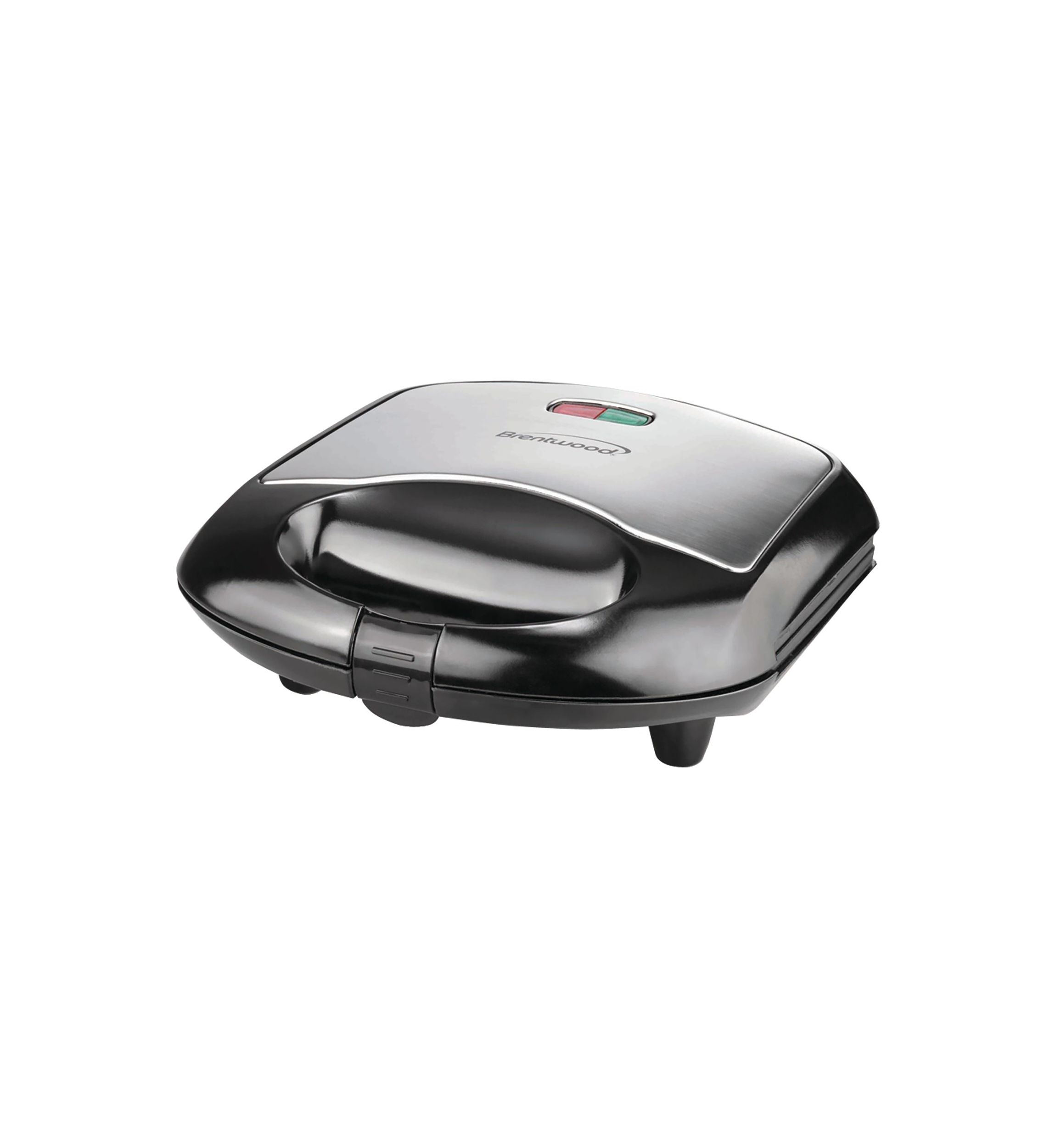 Nonstick Compact Dual Sandwich Maker (Black)