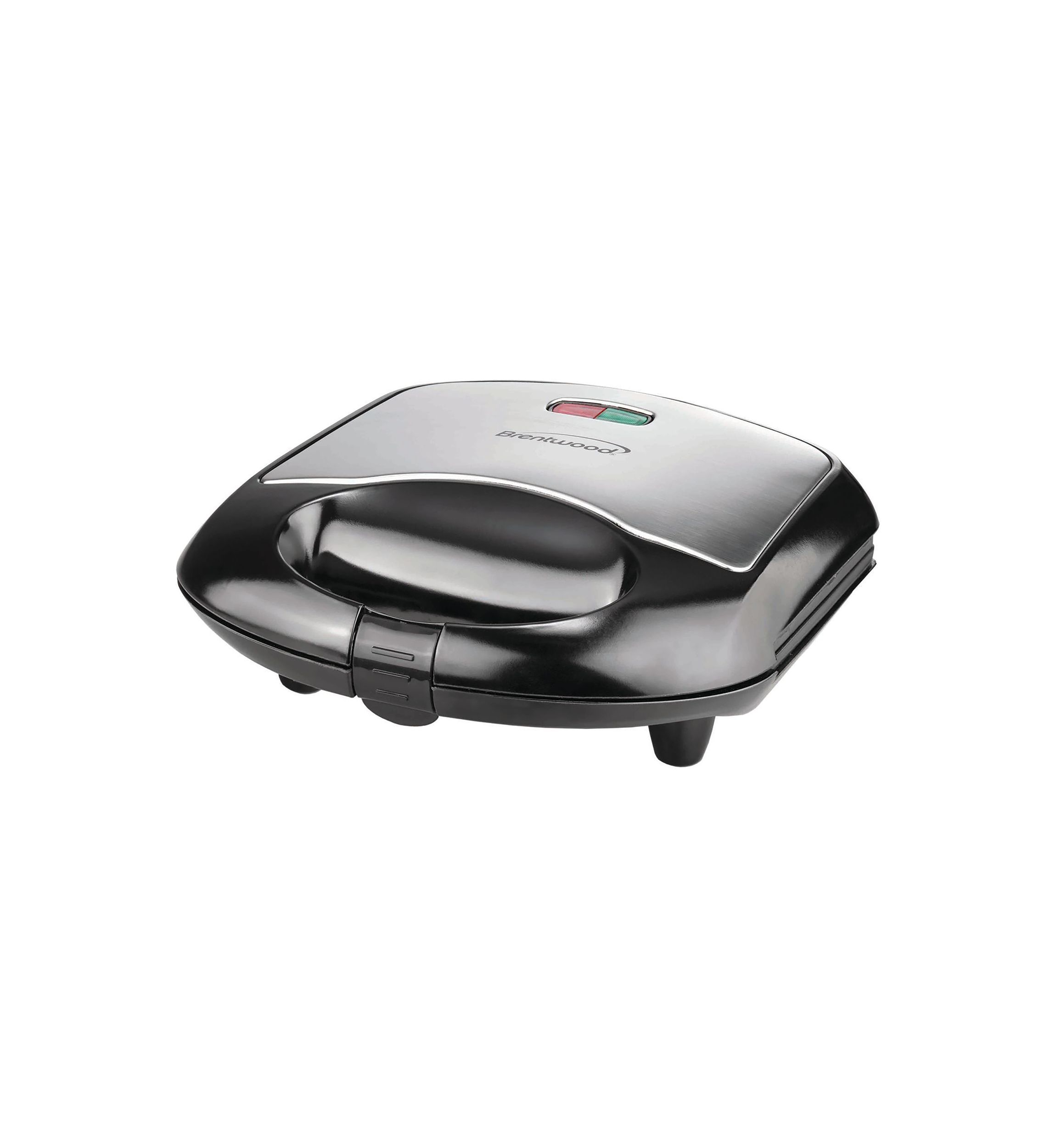 Nonstick Compact Dual Sandwich Maker (Black)