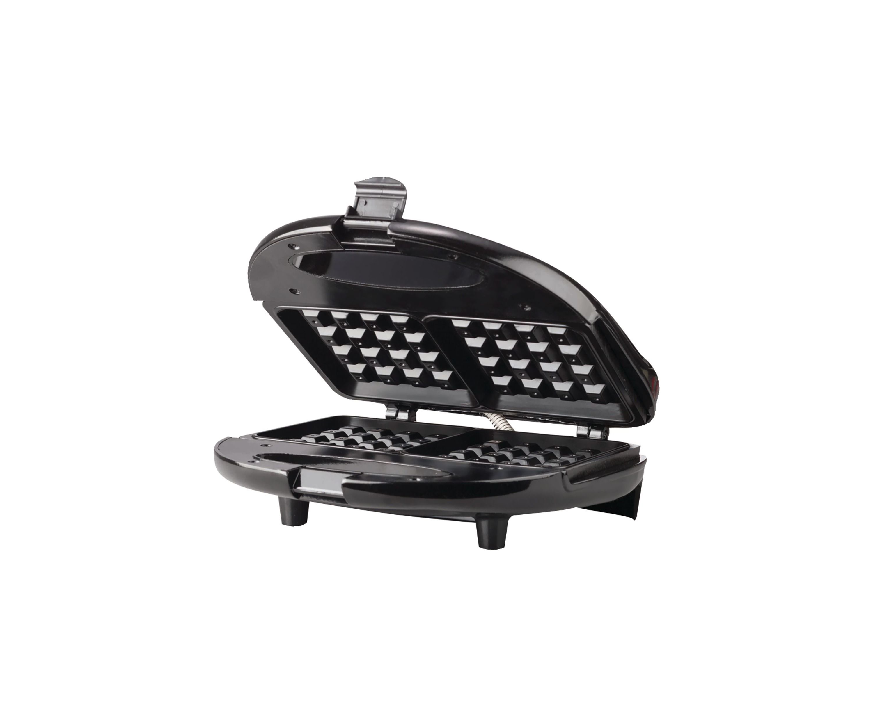 Nonstick Dual Waffle Maker (Black)