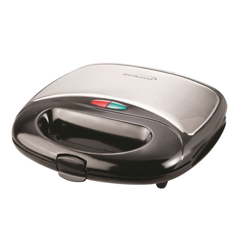 Nonstick Dual Waffle Maker (Black)