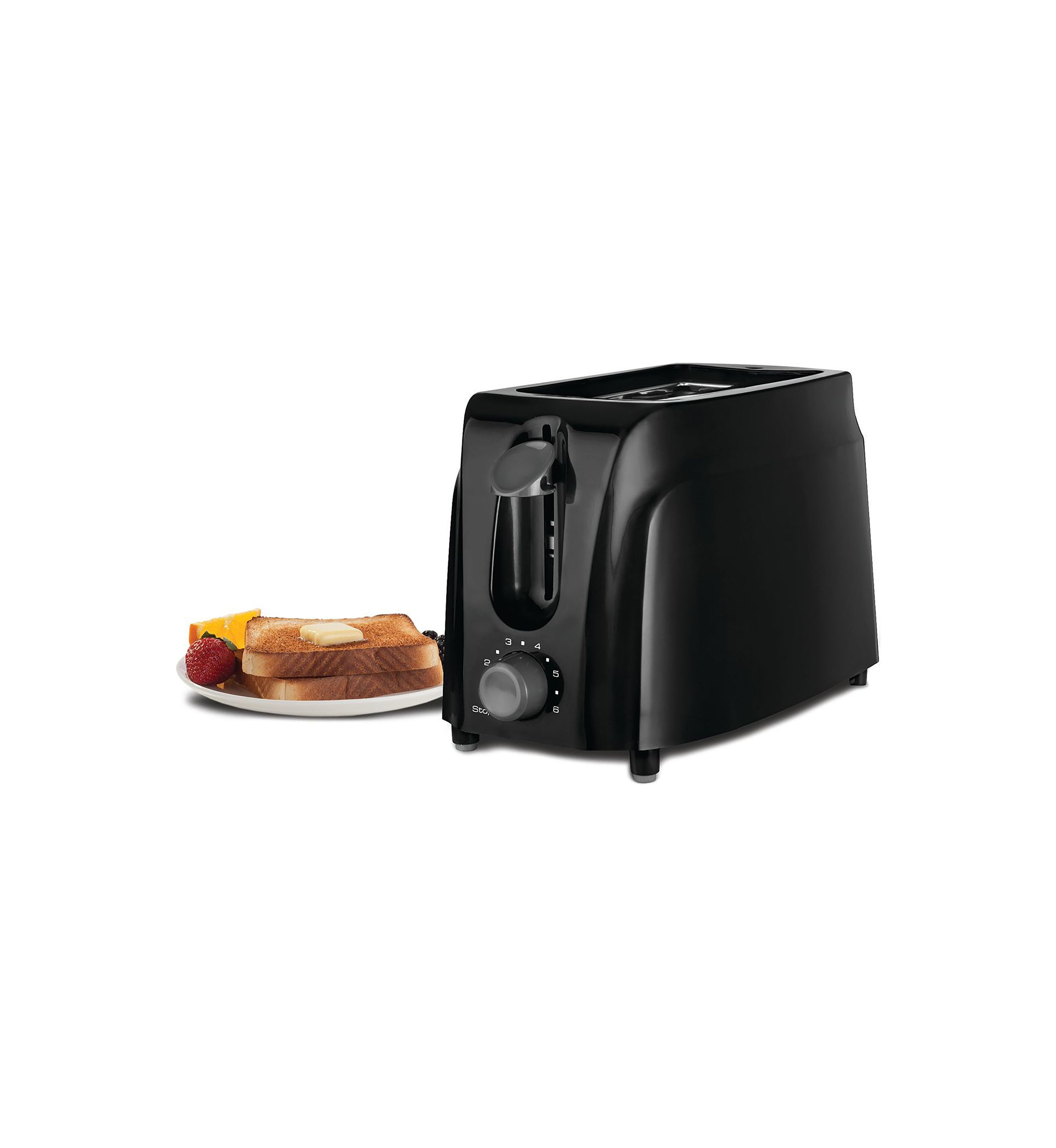 Cool-Touch 2-Slice Toaster (Black)