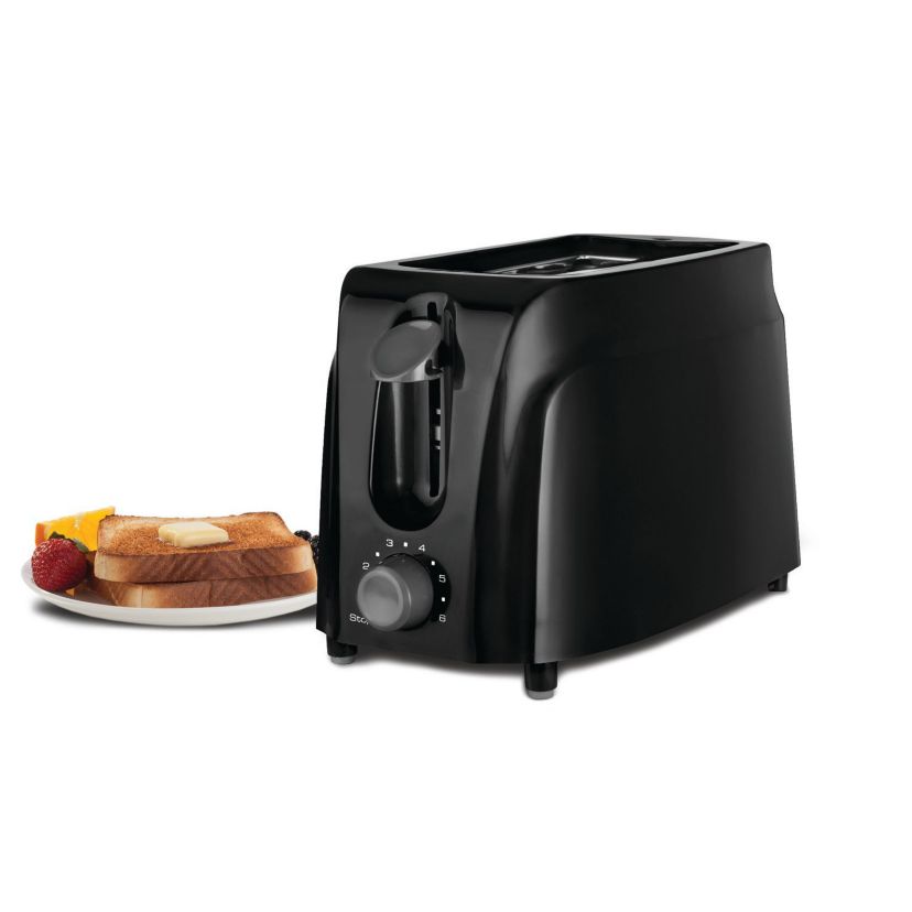 Cool-Touch 2-Slice Toaster (Black)
