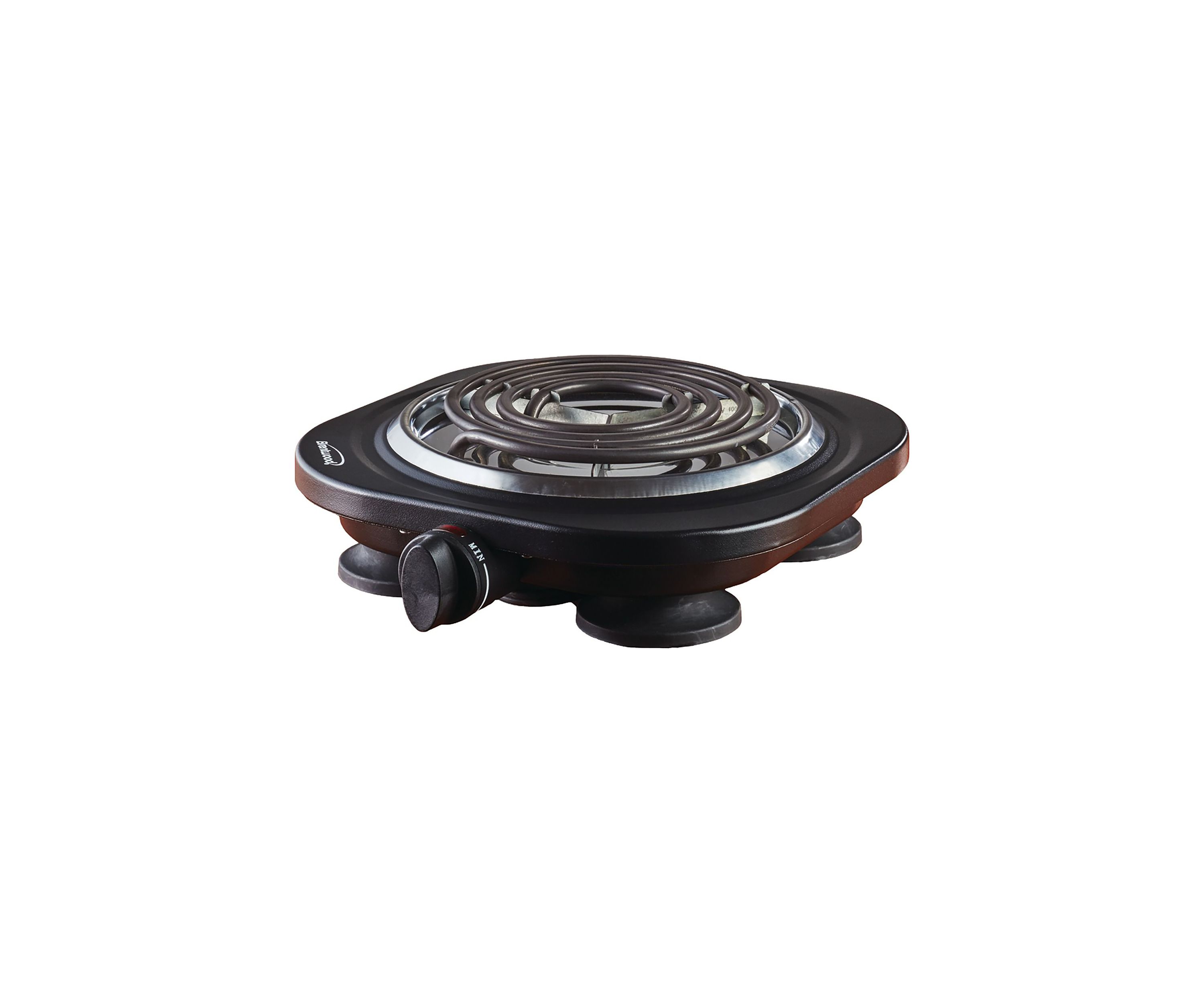 1,000-Watt Single Electric Burner (Black)