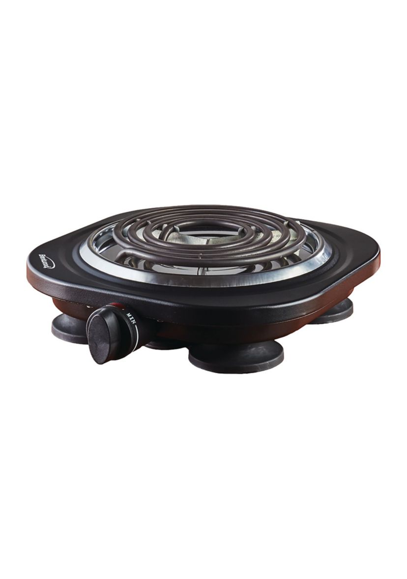 1,000-Watt Single Electric Burner (Black)