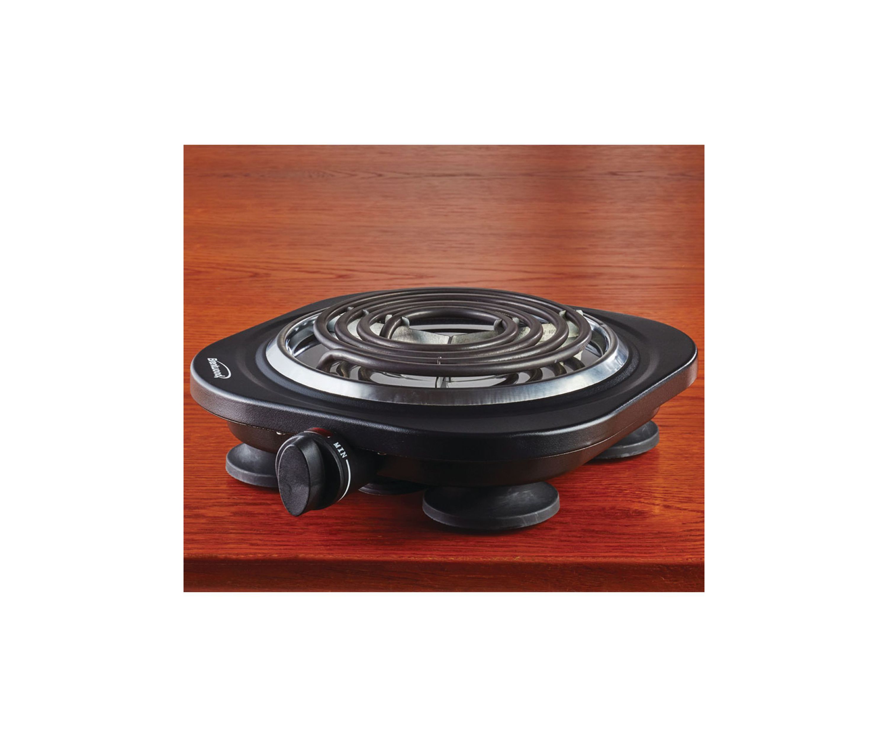 1,000-Watt Single Electric Burner (Black)