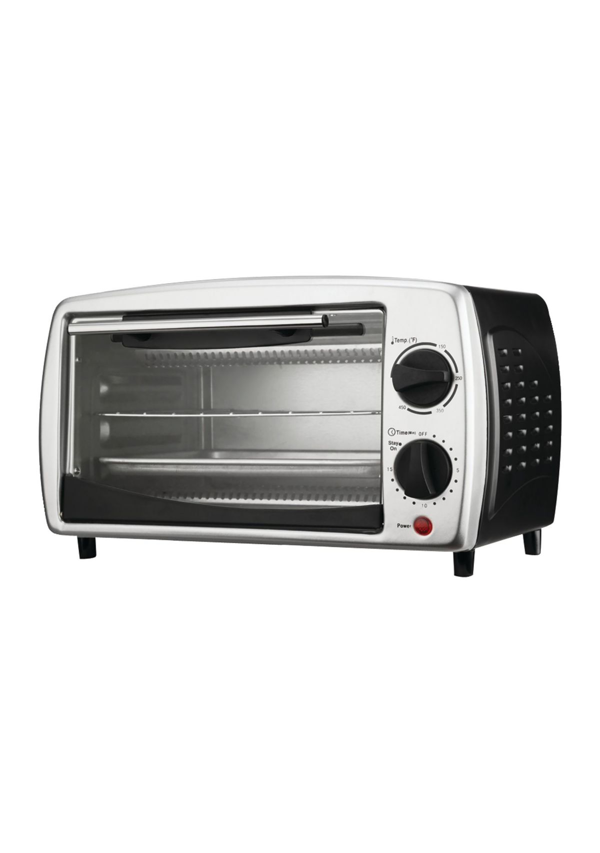 4-Slice Toaster Oven and Broiler (Black)