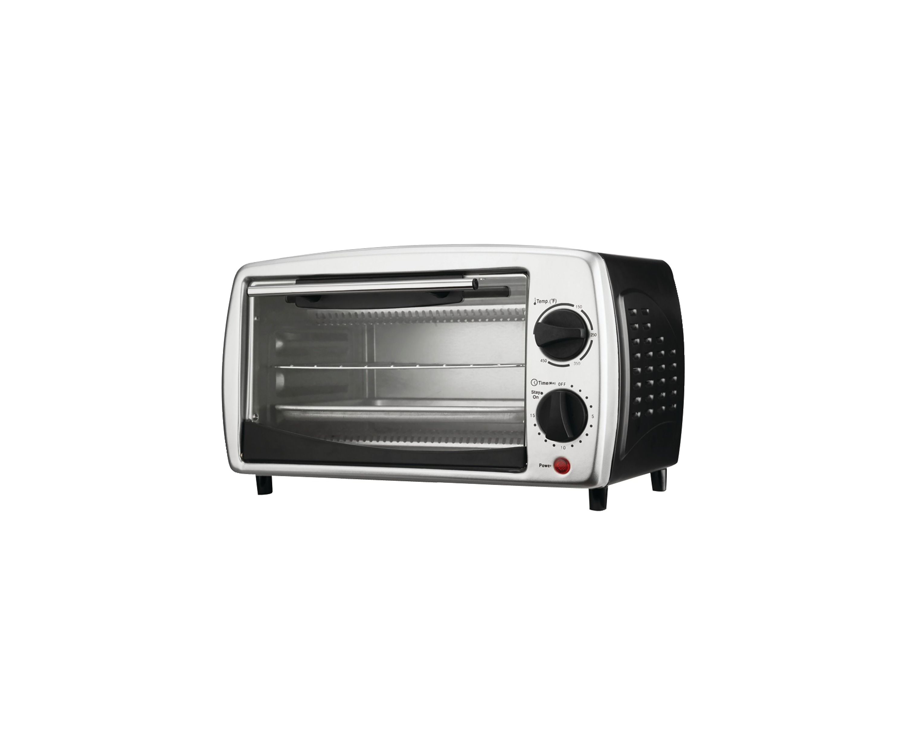 4-Slice Toaster Oven and Broiler (Black)