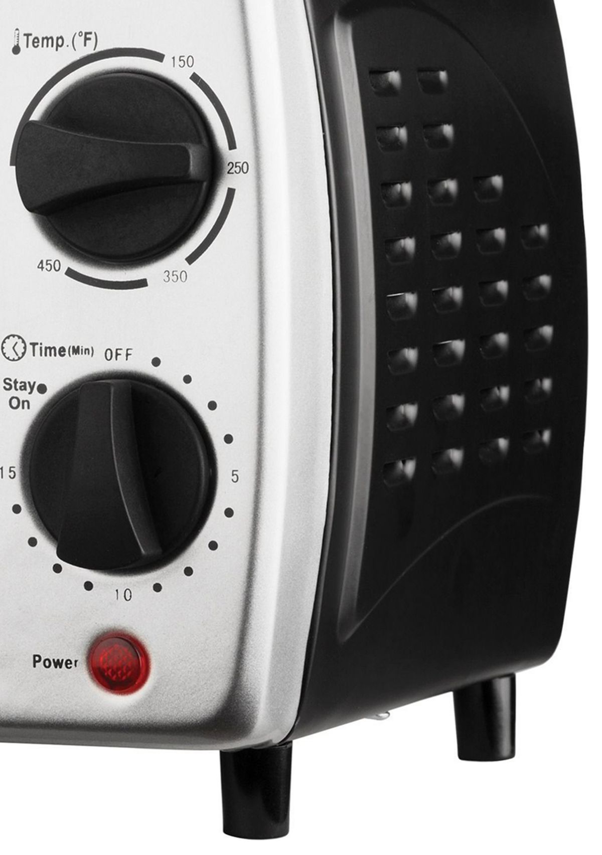 4-Slice Toaster Oven and Broiler (Black)