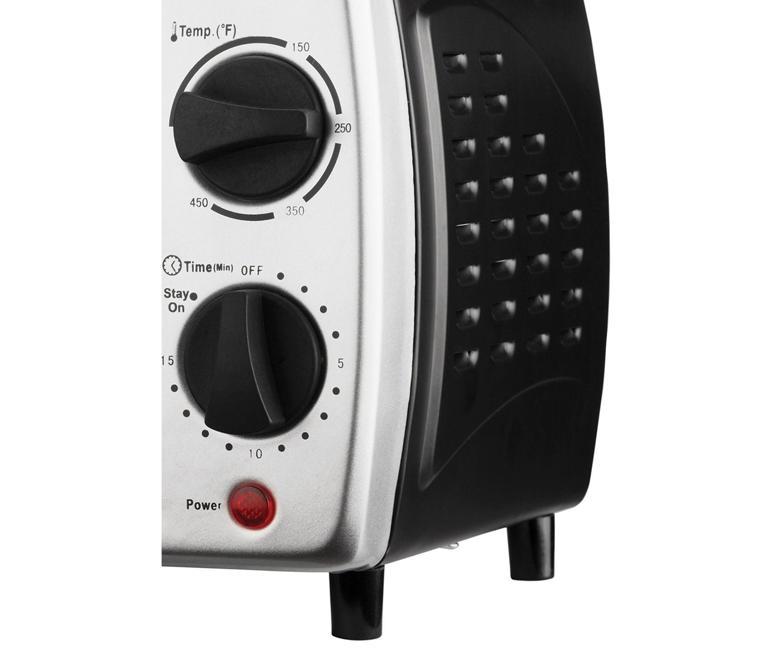 4-Slice Toaster Oven and Broiler (Black)