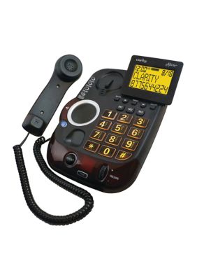 Clarity AltoPlus Amplified Corded Phone with Caller ID, Black
