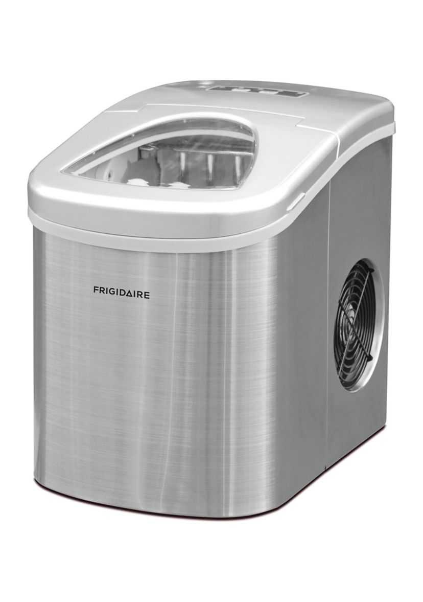 26-Pound Stainless Steel Countertop Ice Maker
