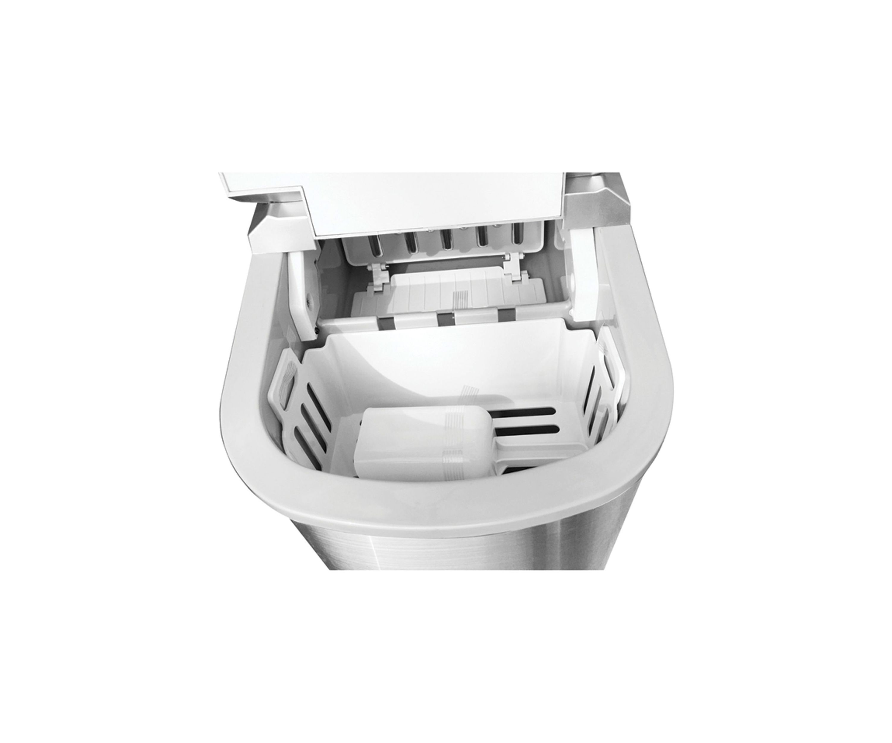 26-Pound Stainless Steel Countertop Ice Maker