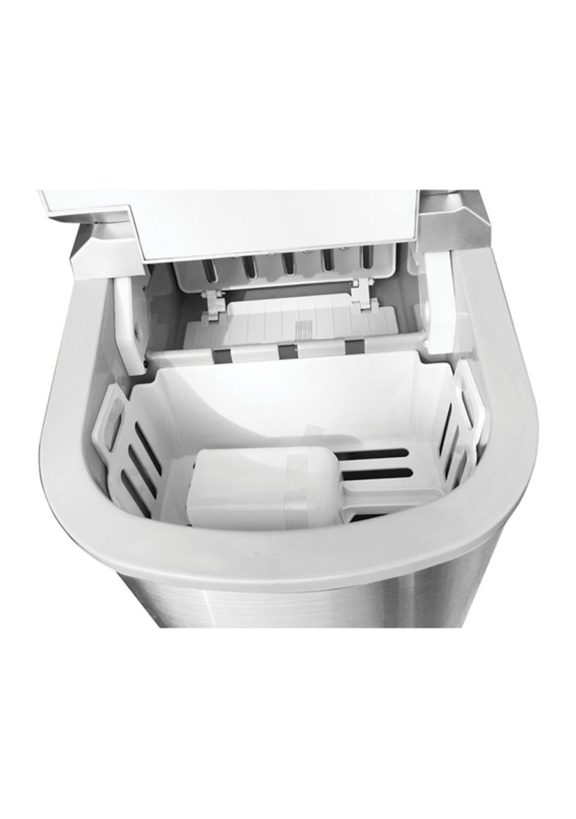 26-Pound Stainless Steel Countertop Ice Maker