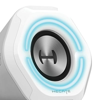 Edifier Hecate G1000 10-Watt-Peak Bluetooth Gaming Stereo Speakers, White -  0875674005589