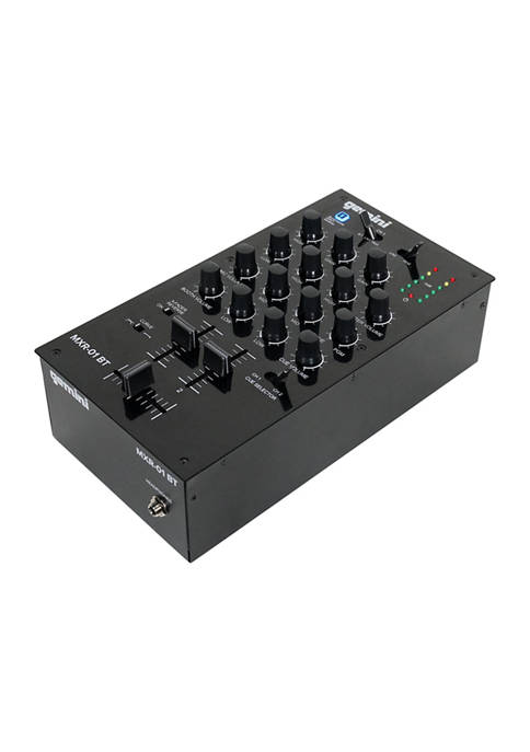 2 Channel Professional DJ Mixer with Bluetooth Input