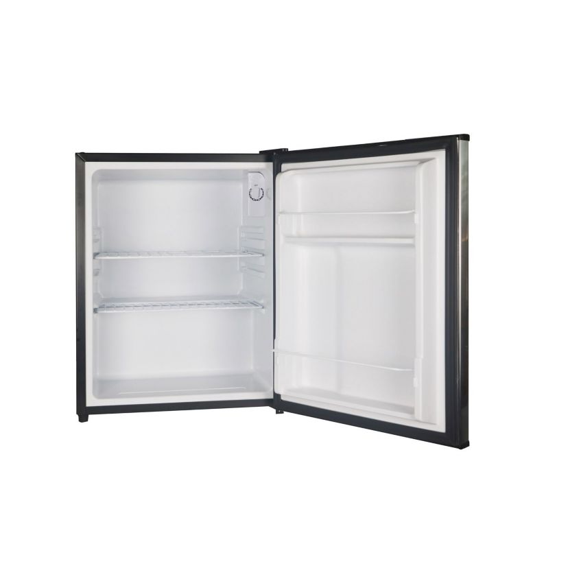 2.4 Cubic-Ft Stainless Steel Refrigerator