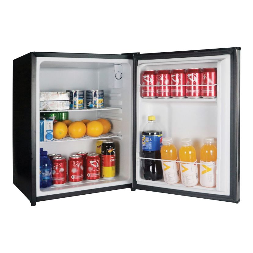 2.4 Cubic-Ft Stainless Steel Refrigerator