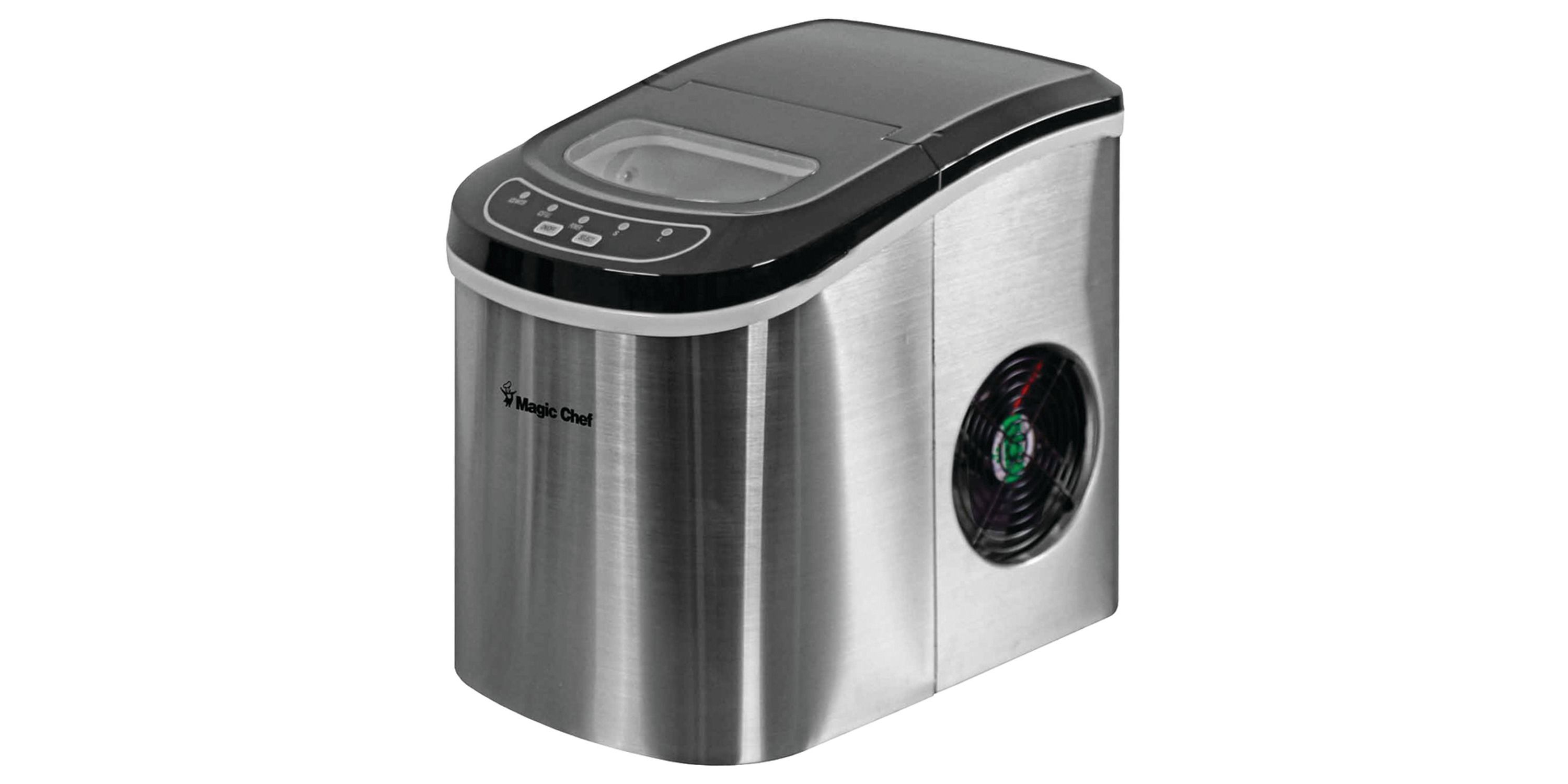 27-Pound-Capacity Portable Ice Maker (Stainless with Black Top)