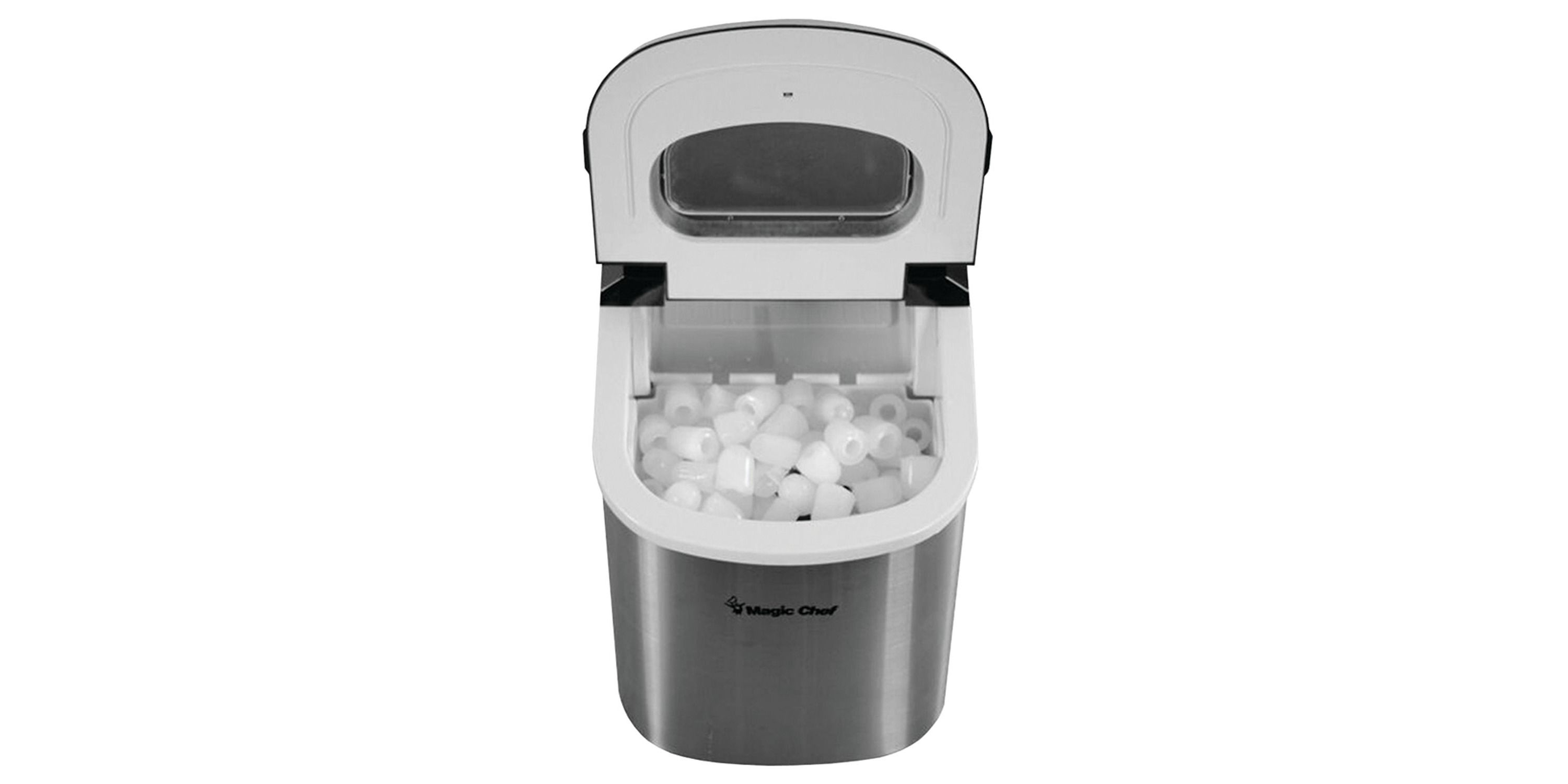 27-Pound-Capacity Portable Ice Maker (Stainless with Black Top)
