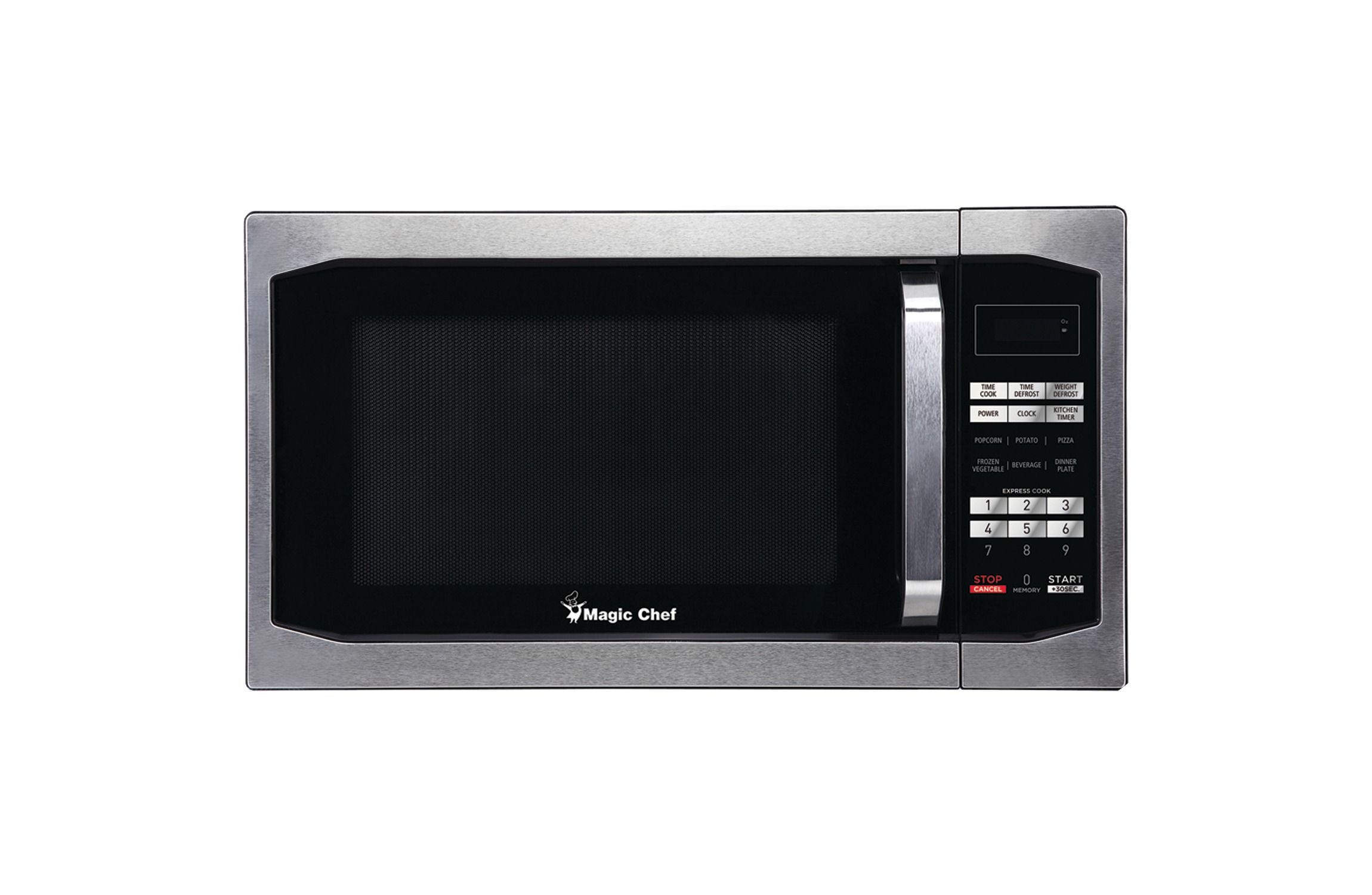 1.6 Cubic-ft Countertop Microwave (Stainless Steel)