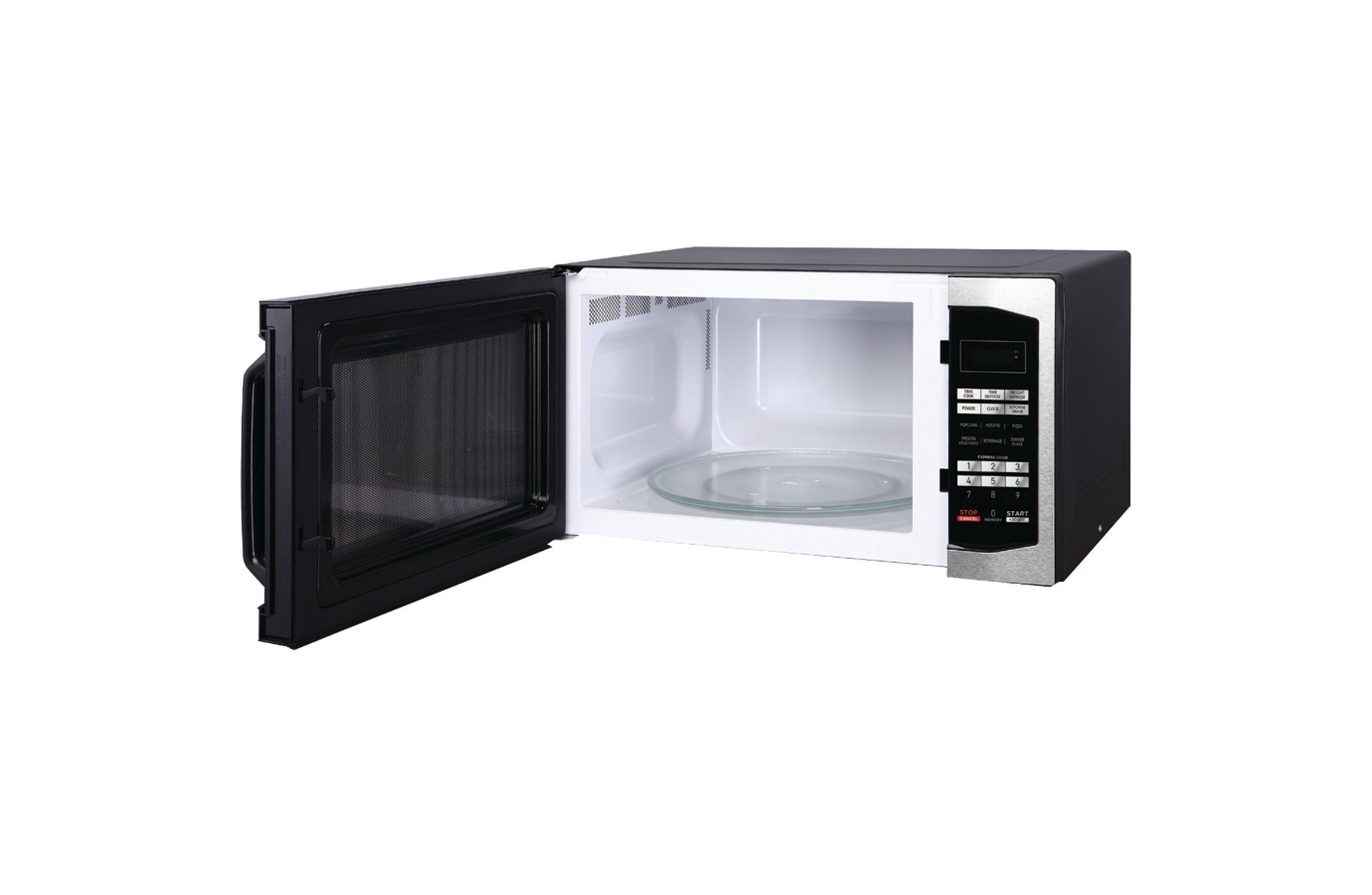 1.6 Cubic-ft Countertop Microwave (Stainless Steel)
