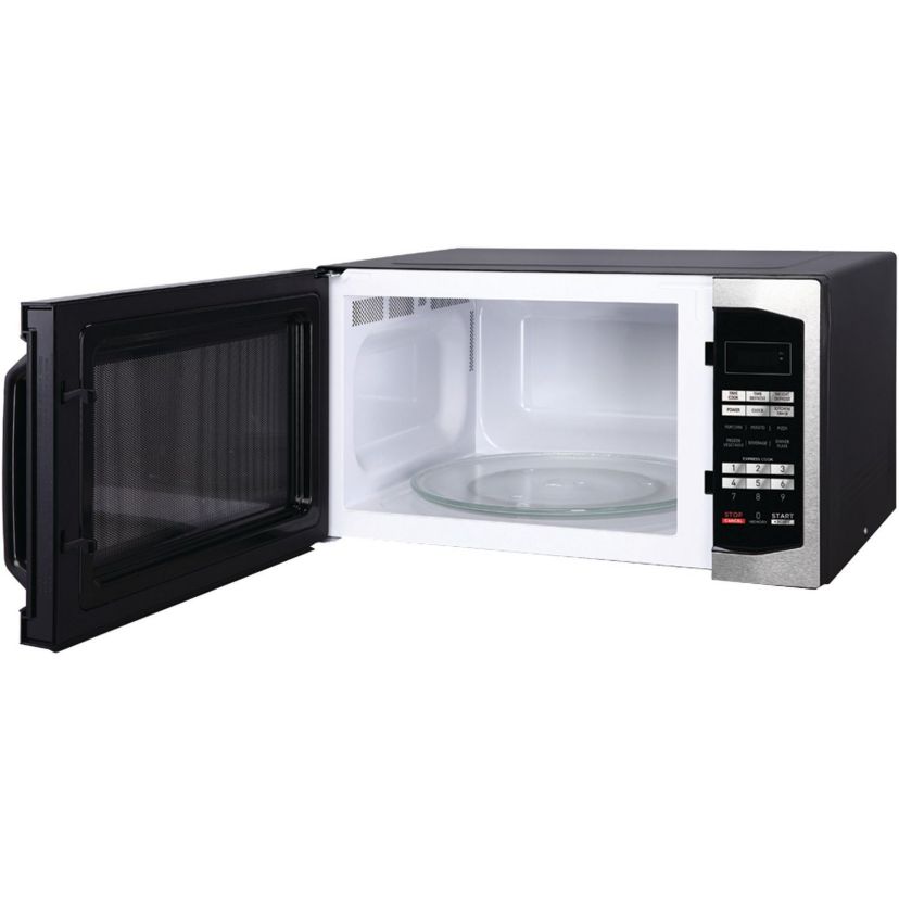 1.6 Cubic-ft Countertop Microwave (Stainless Steel)